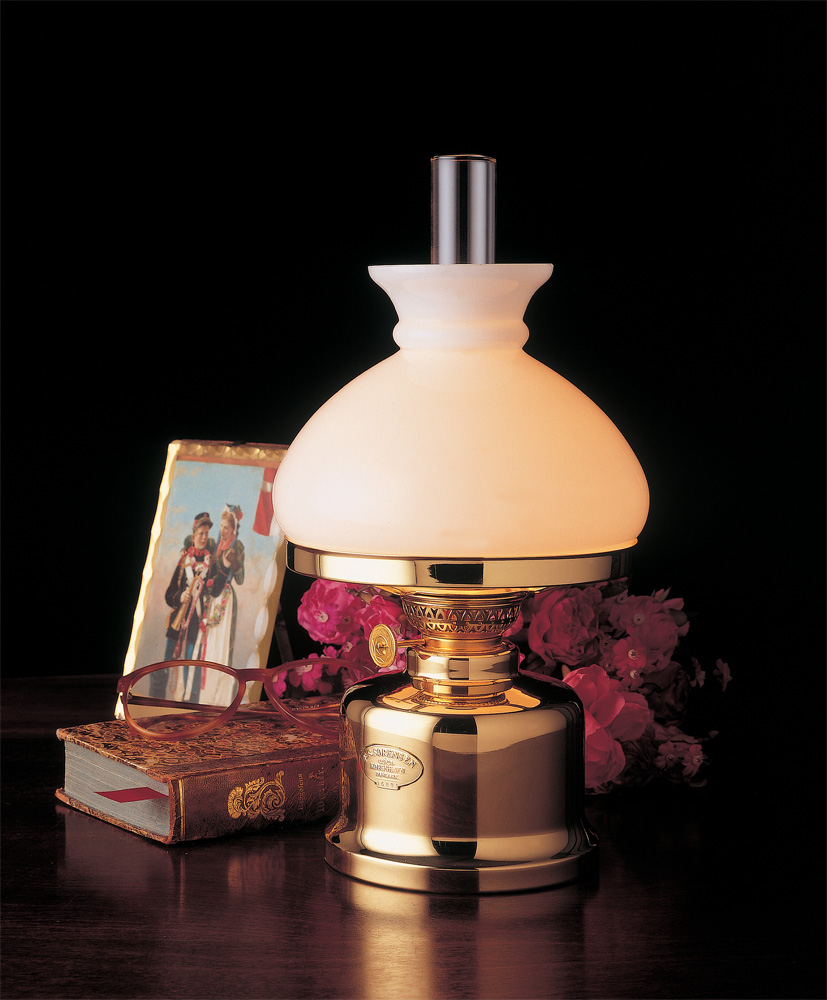 Old Danish Table Lamp with Vesta shade