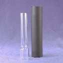 Boro-silicate glass chimney